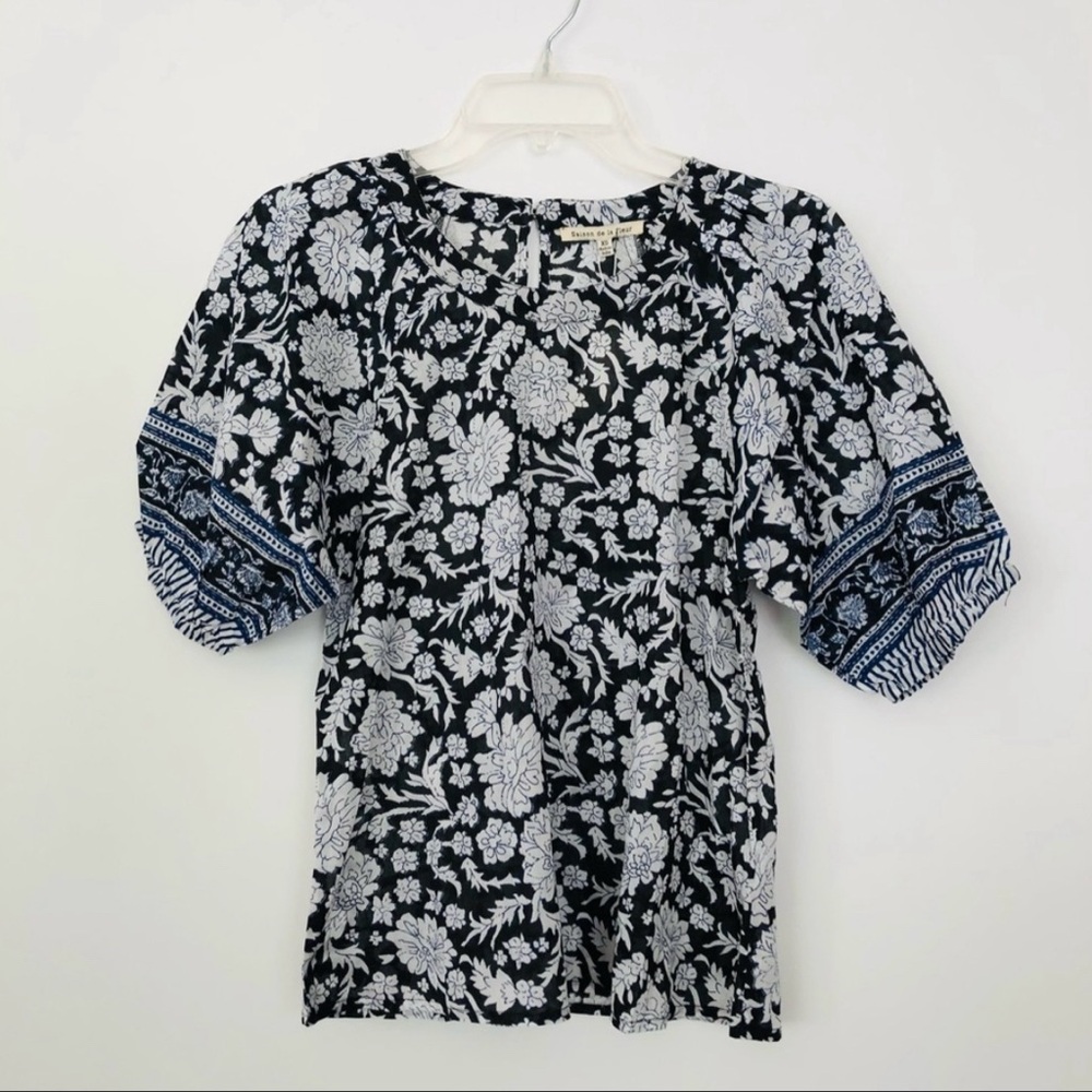 Anthropologie Saison de la Fleur Becca
Puff Sleeve - Picture 4 of 4